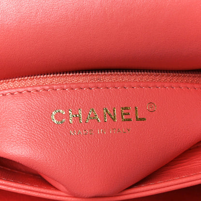 Chanel Lambskin Quilted Small Trendy CC Flap Dual Handle Bag Pink 7 of 14
