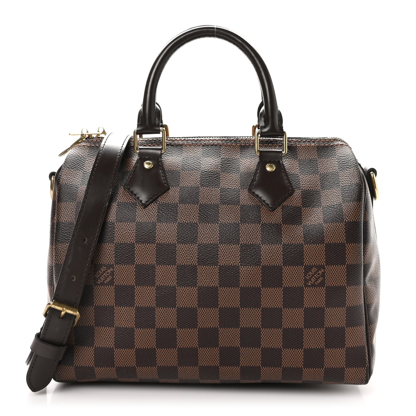 Damier Ebene Speedy Bandouliere 25