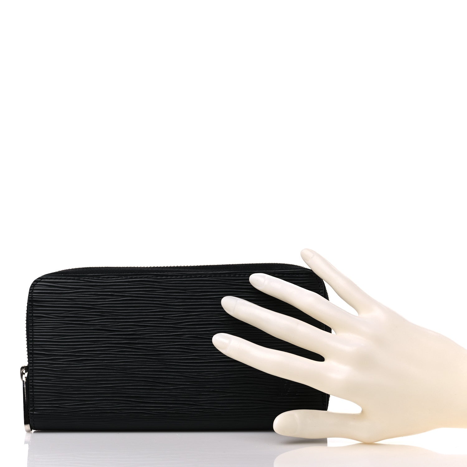 Louis Vuitton Epi Zippy Wallet Black 2 of 12