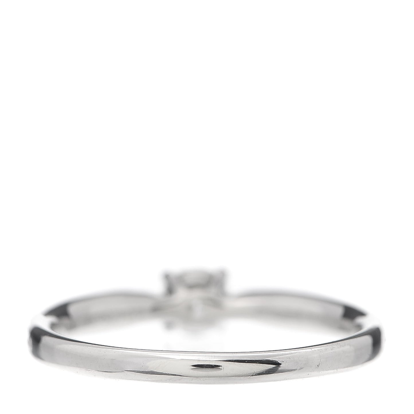Platinum Diamond .24ct Round Brilliant Harmony Engagement Ring 52 6
