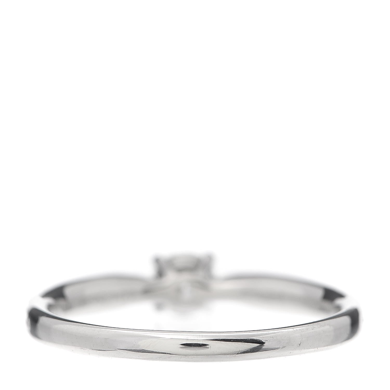 Tiffany Platinum Diamond .24ct Round Brilliant Harmony Engagement Ring 52 6 4 of 7