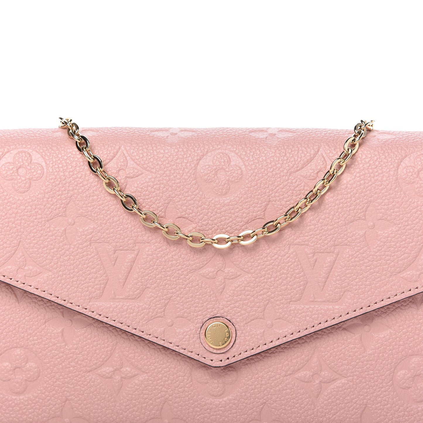 Empreinte Pochette Felicie Chain Wallet Rose Poudre