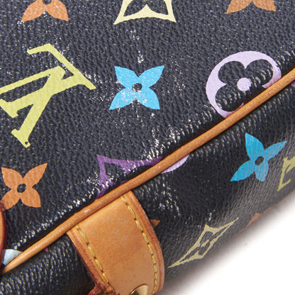 Louis Vuitton Monogram Multicolor Sologne Black 13 of 13