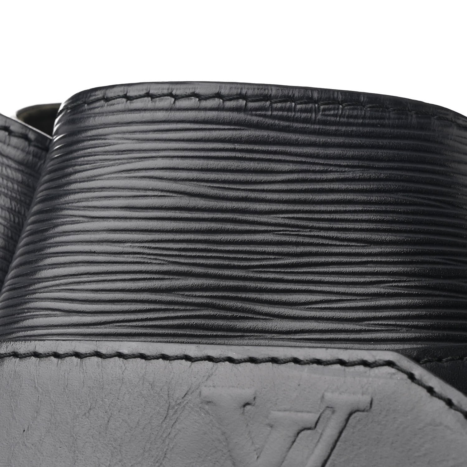 Louis Vuitton Epi Sac D'Epaule Black 7 of 10