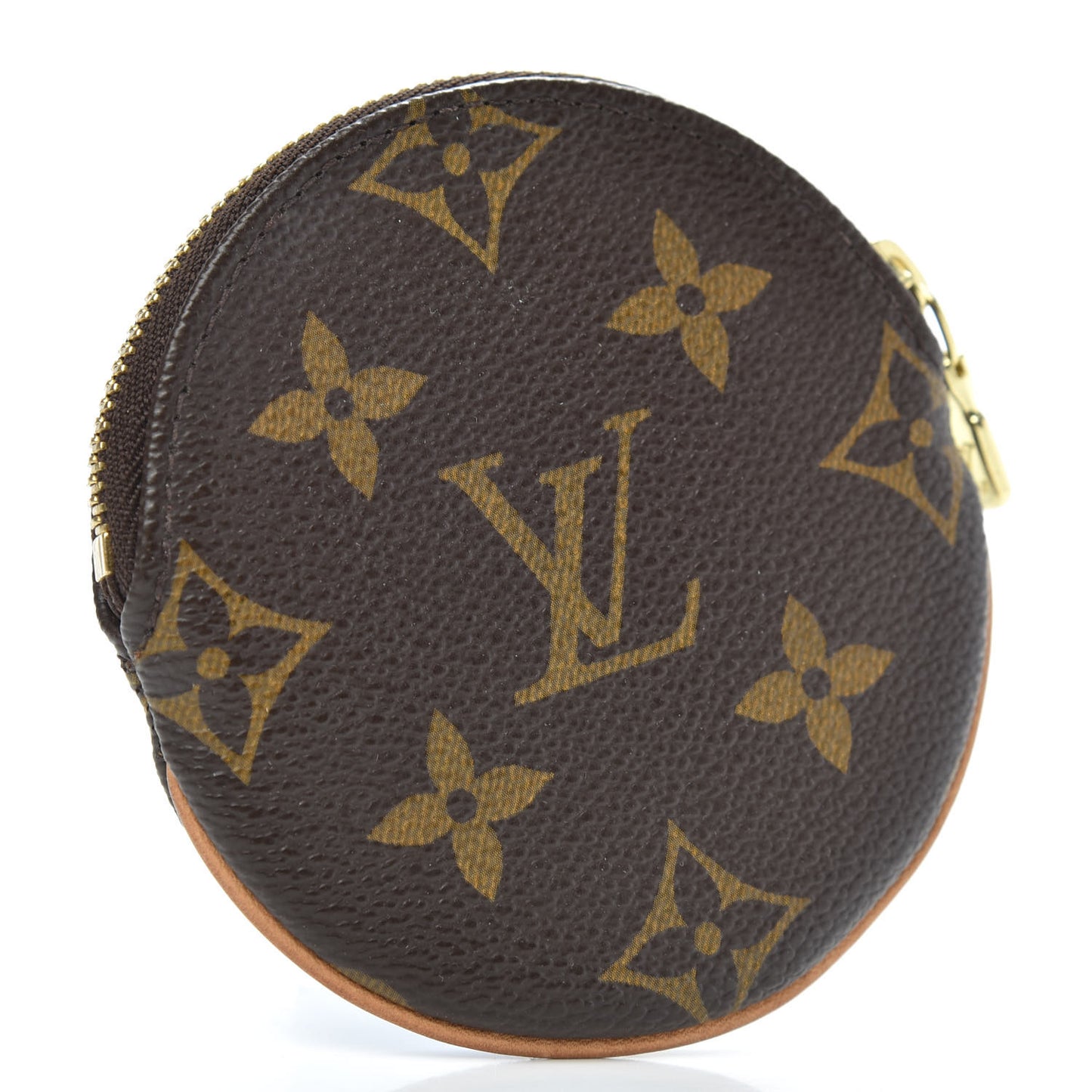 Monogram Round Coin Purse