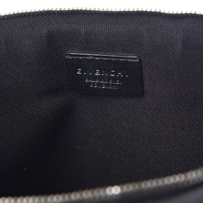 Givenchy Textured Coated Canvas Bambi Print Medium Cosmetic Pouch Black 6 of 10
