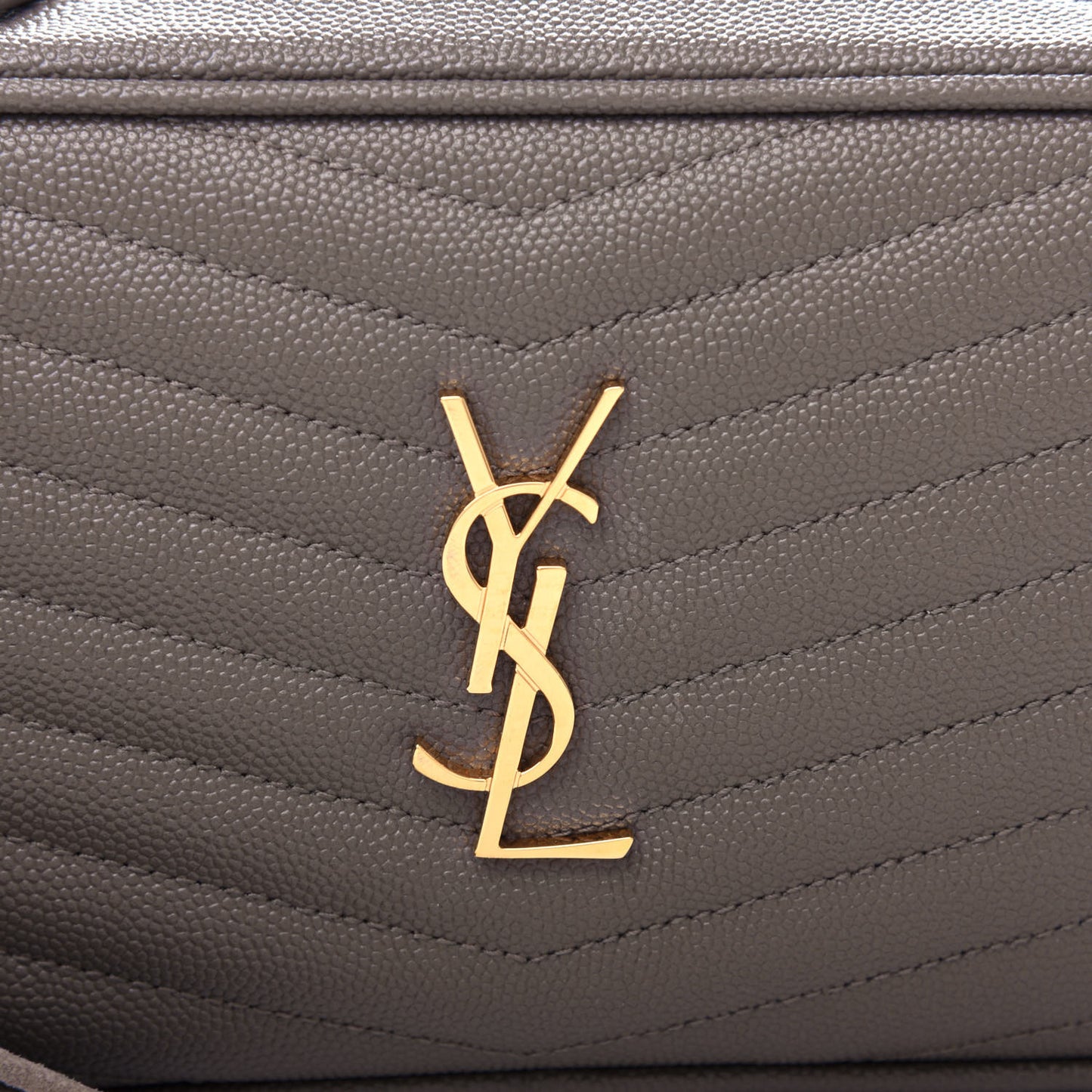 Grain De Poudre Matelasse Monogram Mini Lou Camera Bag Fog