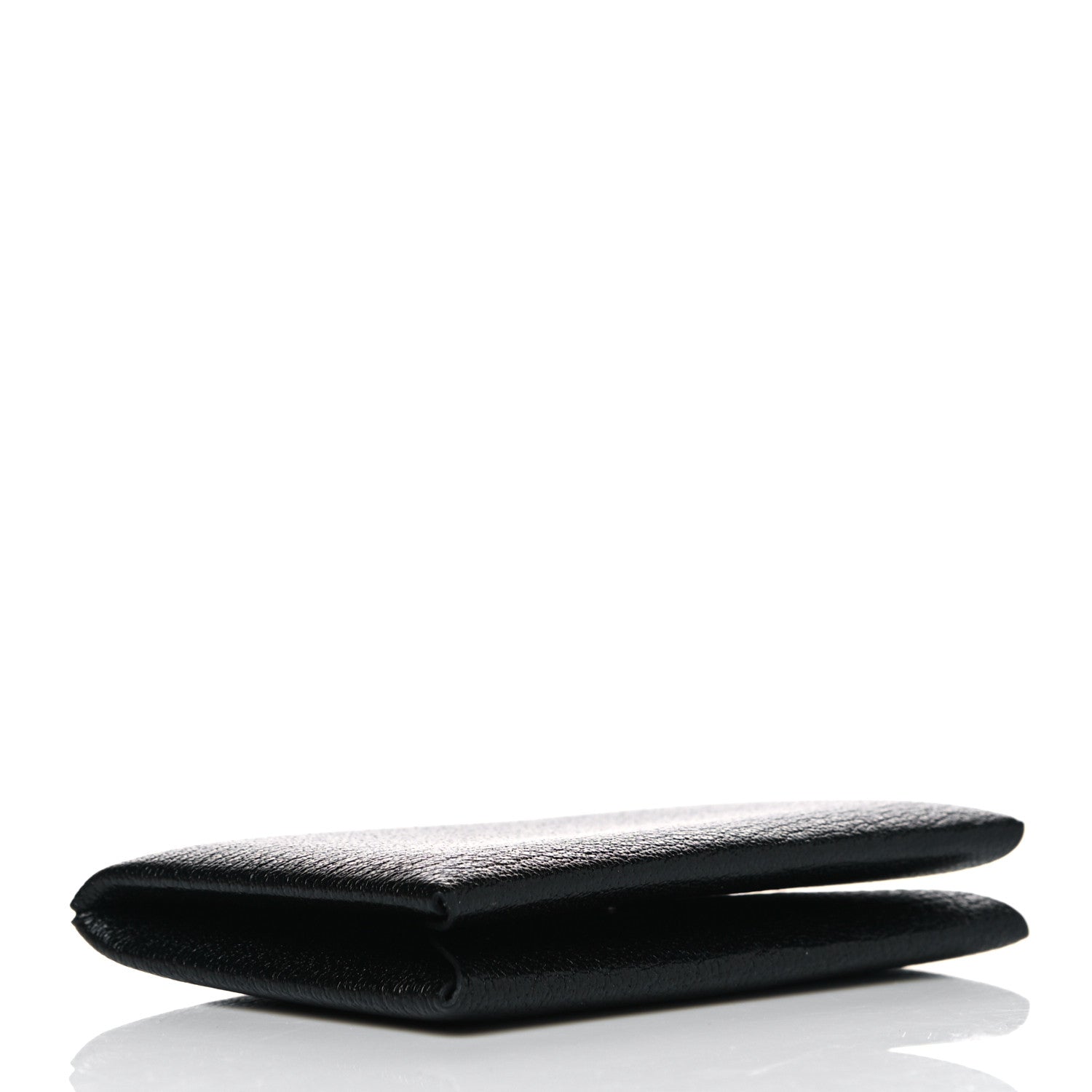 Hermes Chevre Mysore Calvi Card Case Black 3 of 4
