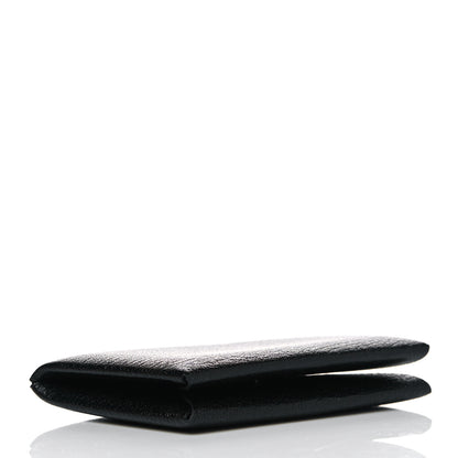 Hermes Chevre Mysore Calvi Card Case Black 3 of 4
