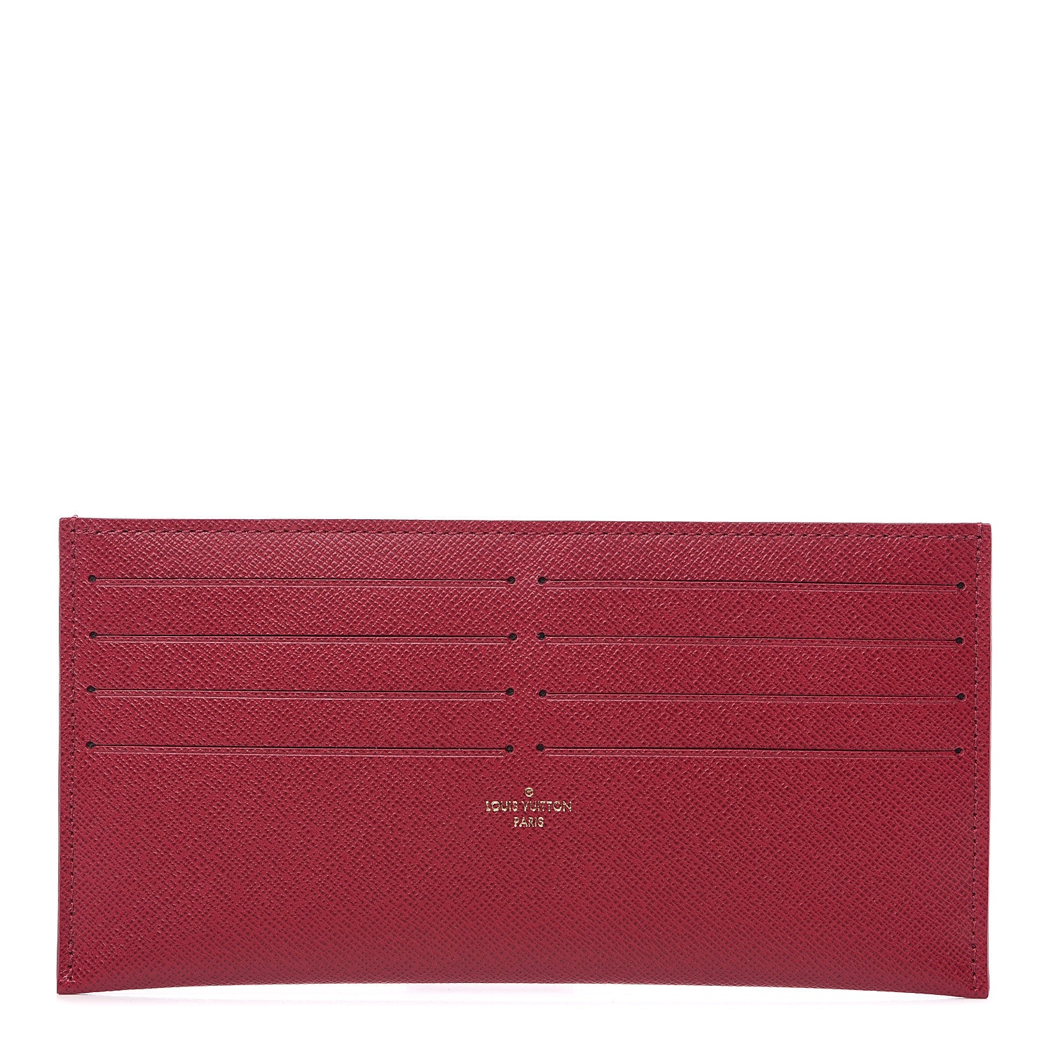 Louis Vuitton Calfskin Felicie Card Holder Insert Fuchsia 1 of 5