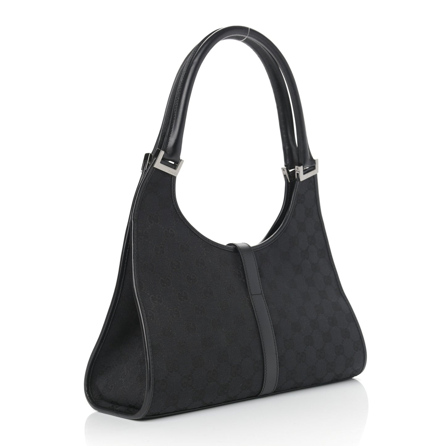 Monogram Small Bardot Black