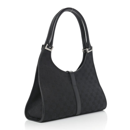 Gucci Monogram Small Bardot Black 3 of 10