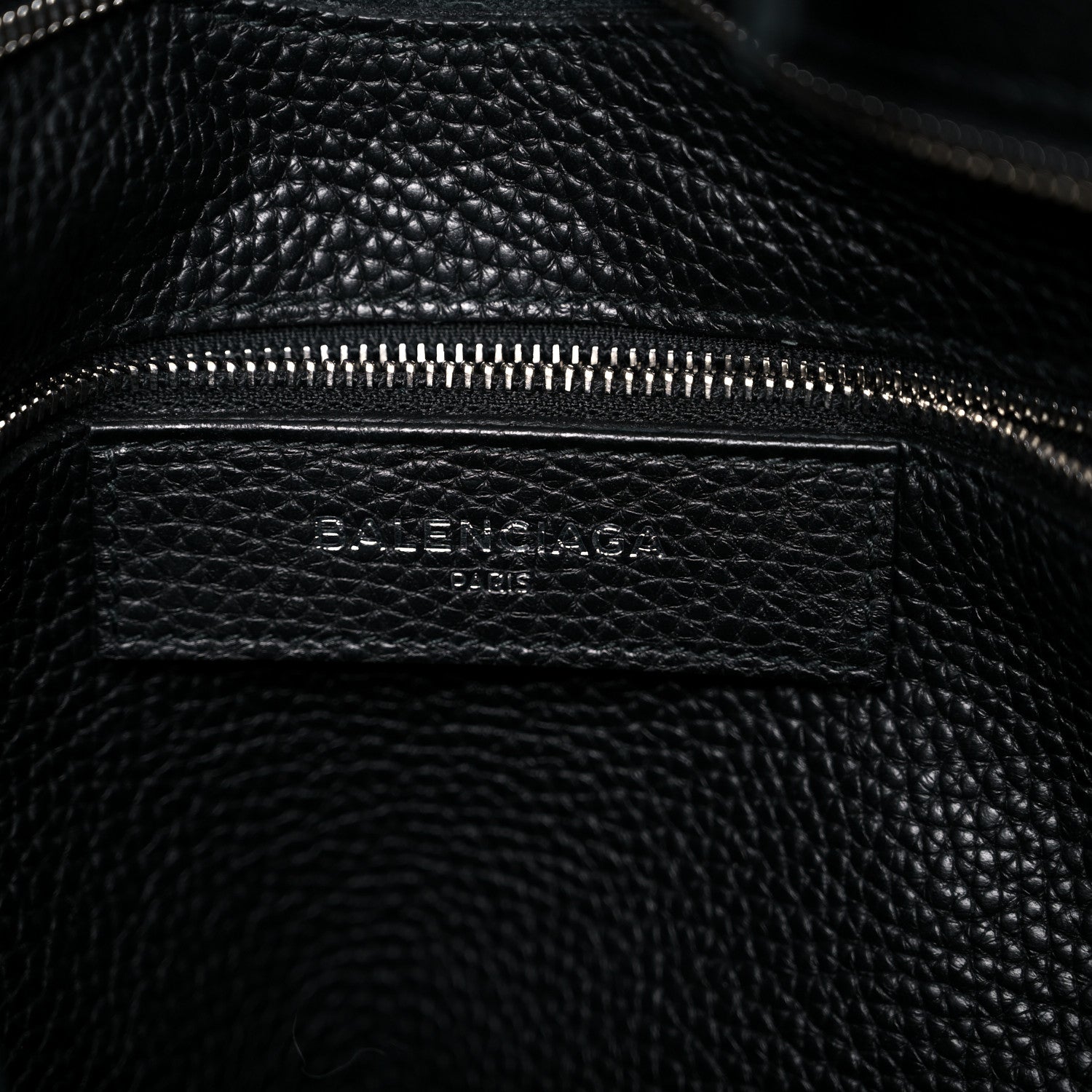 Balenciaga Veau Grana Perforated Blackout Hardware City Black 6 of 17
