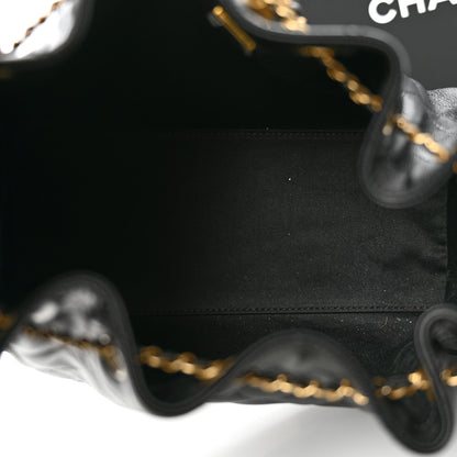 Chanel Caviar Quilted Small Chanel 25 Handbag Black 6 of 11