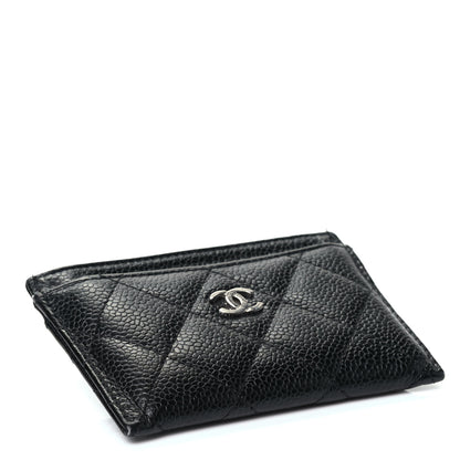 Chanel Caviar Quilted Card Holder Black 3 of 4