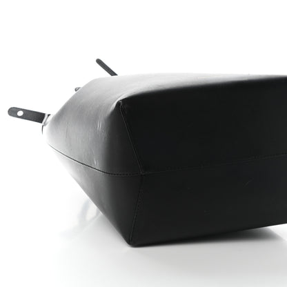 Mansur Gavriel Vegetable Tanned Calfskin Bucket Bag Black Flamma 9 of 11