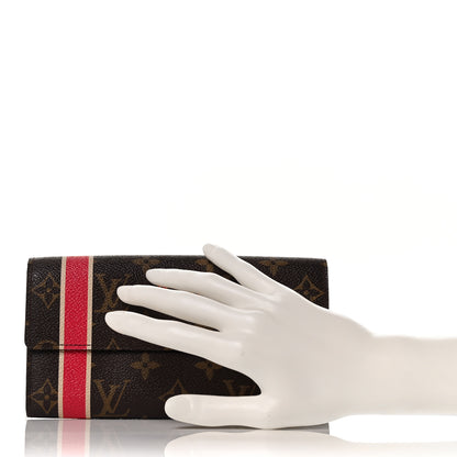 Louis Vuitton Monogram My LV Heritage Sarah Wallet Fuchsia White 2 of 9