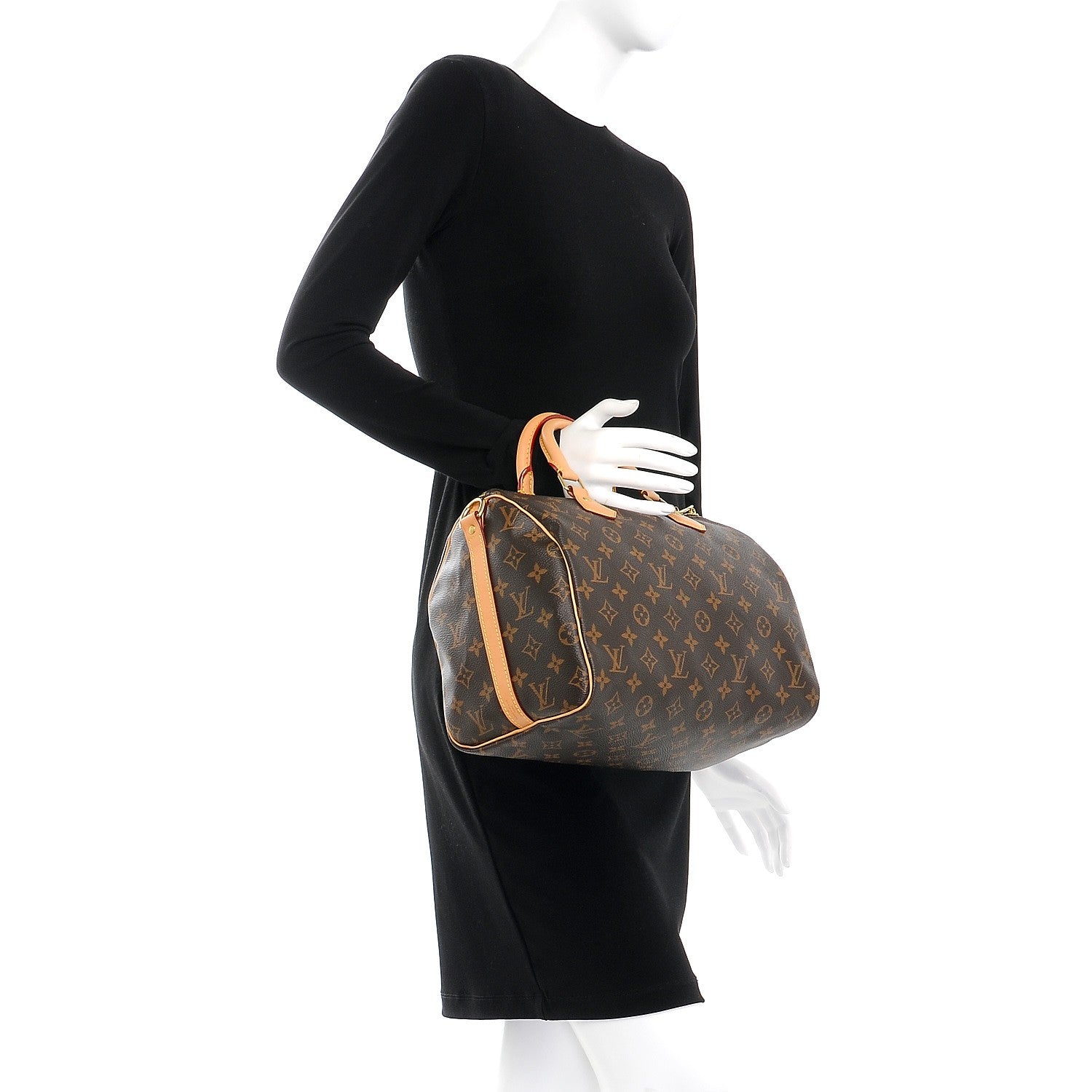 Louis Vuitton Monogram Speedy Bandouliere 30 3 of 8