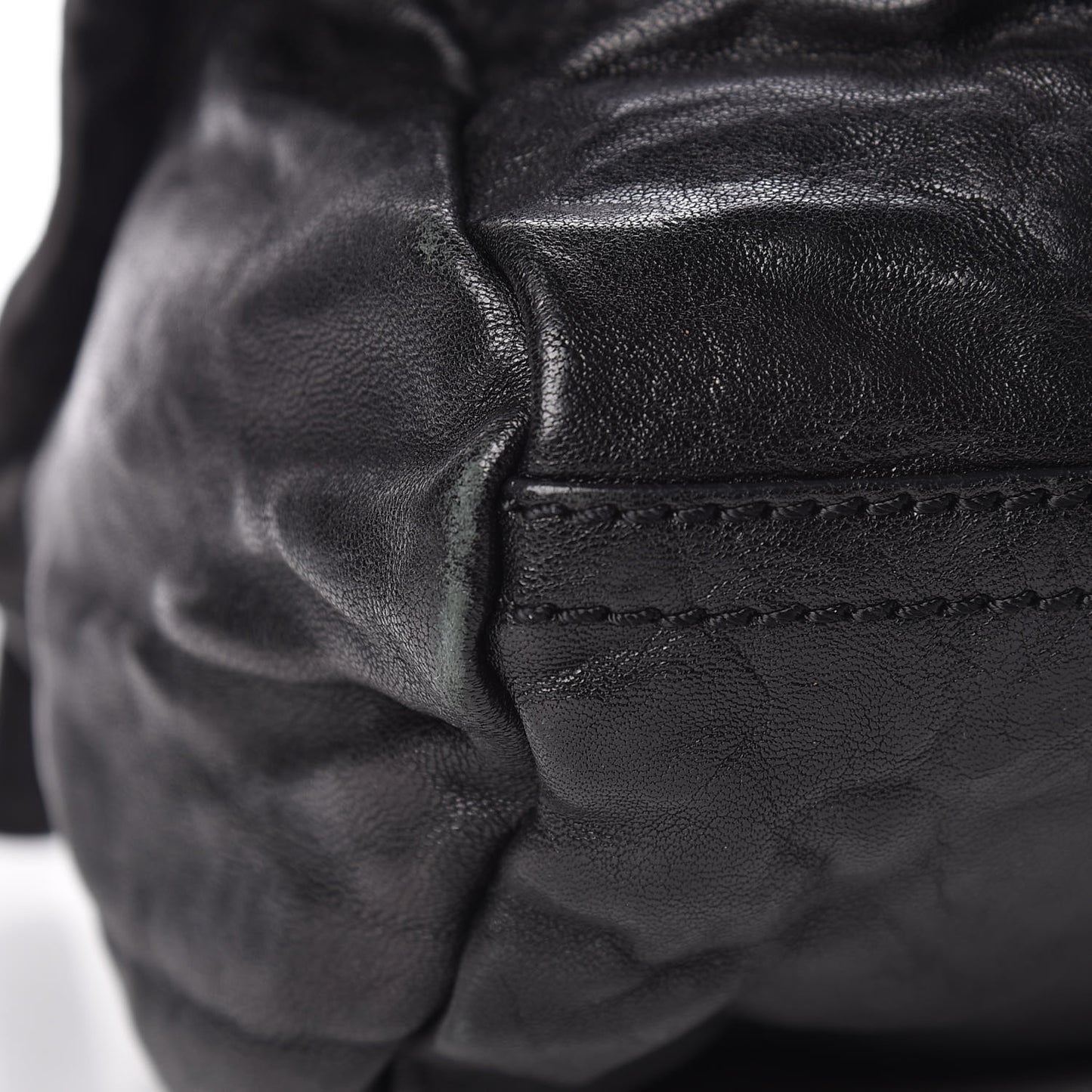 Tumbled Sheepskin Mini Pandora Black