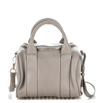 Alexander Wang Pebbled Lambskin Rockie Oyster 1 of 6