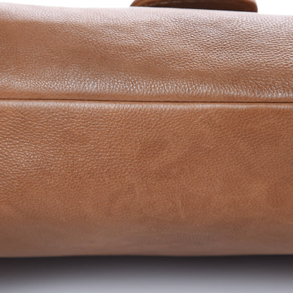 Gucci Pebbled Calfskin Marrakech Clutch Camel 10 of 15