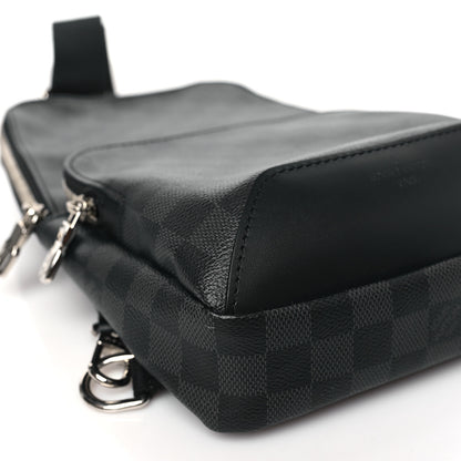 Louis Vuitton Damier Graphite Avenue Sling Backpack 7 of 9