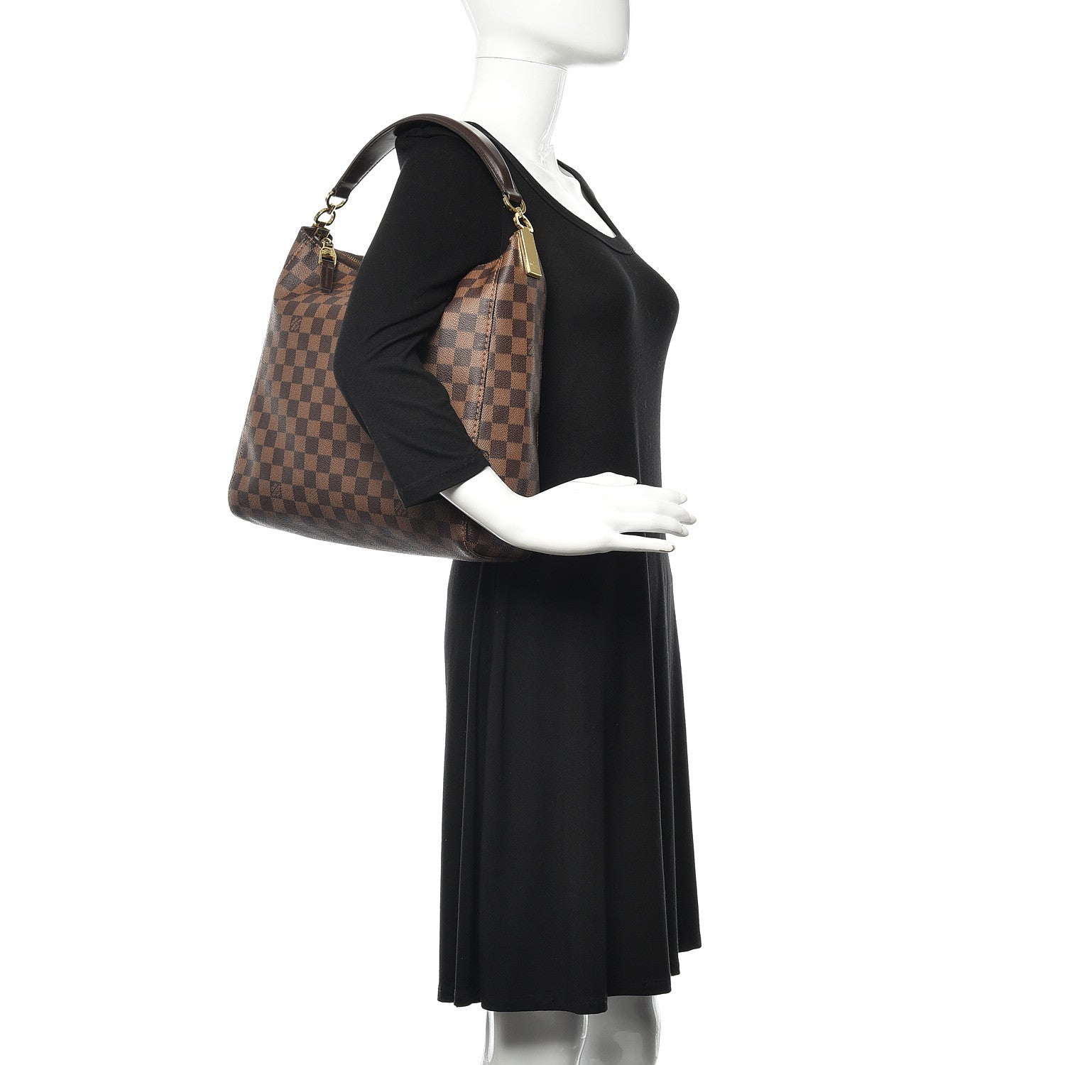 Louis Vuitton Damier Ebene Portobello GM 2 of 13