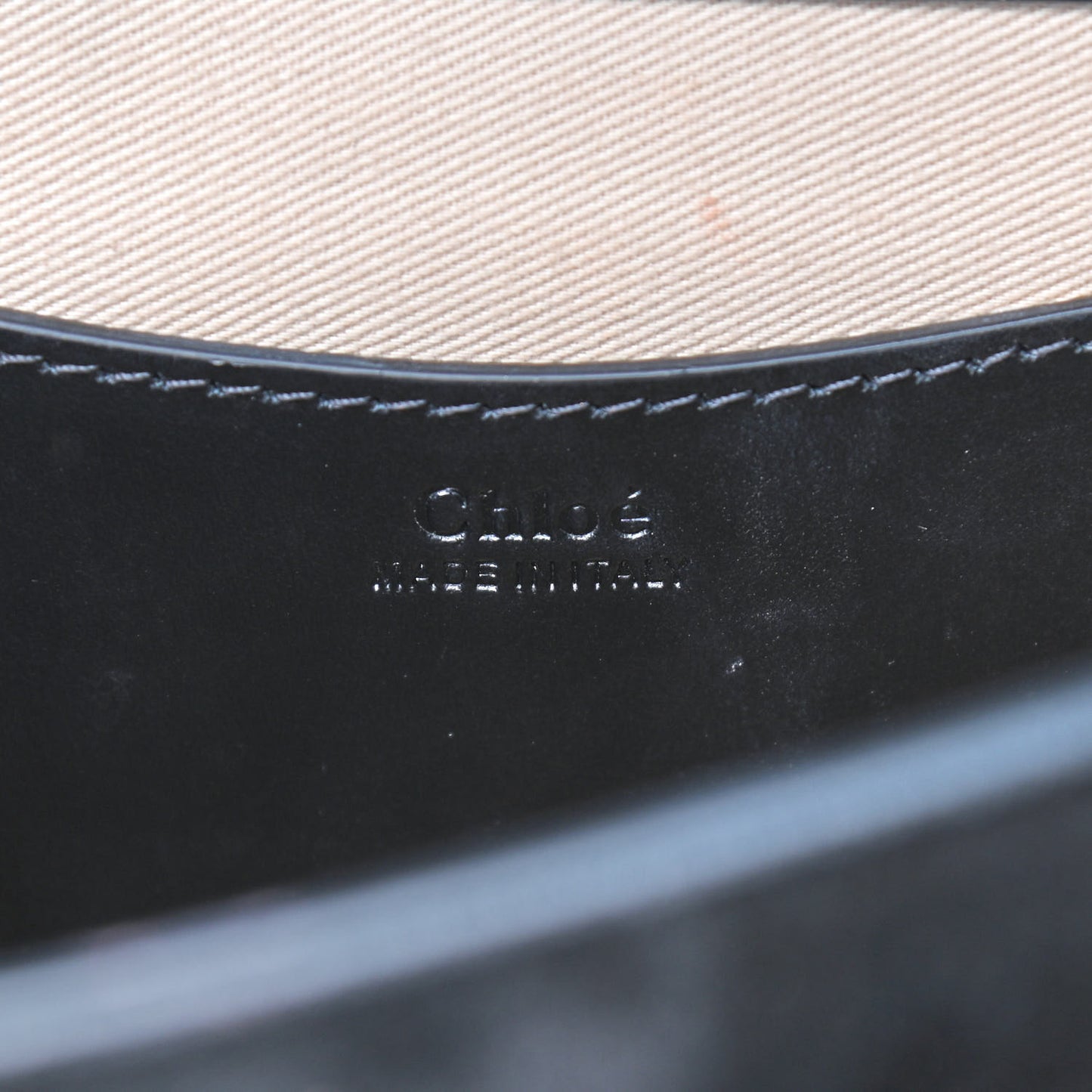 Calfskin Large Tess Bag Black