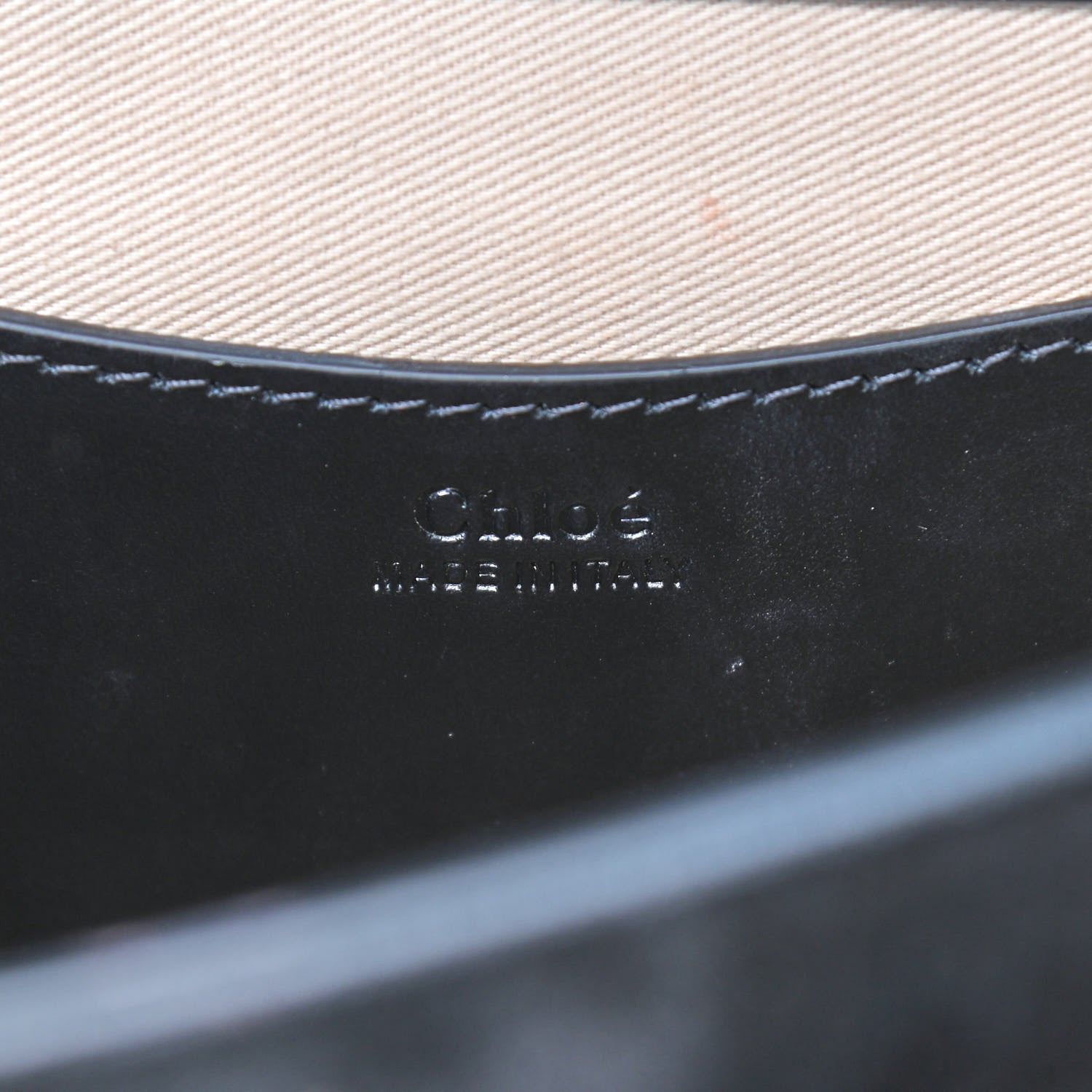 Chloe Calfskin Large Tess Bag Black 8 of 10