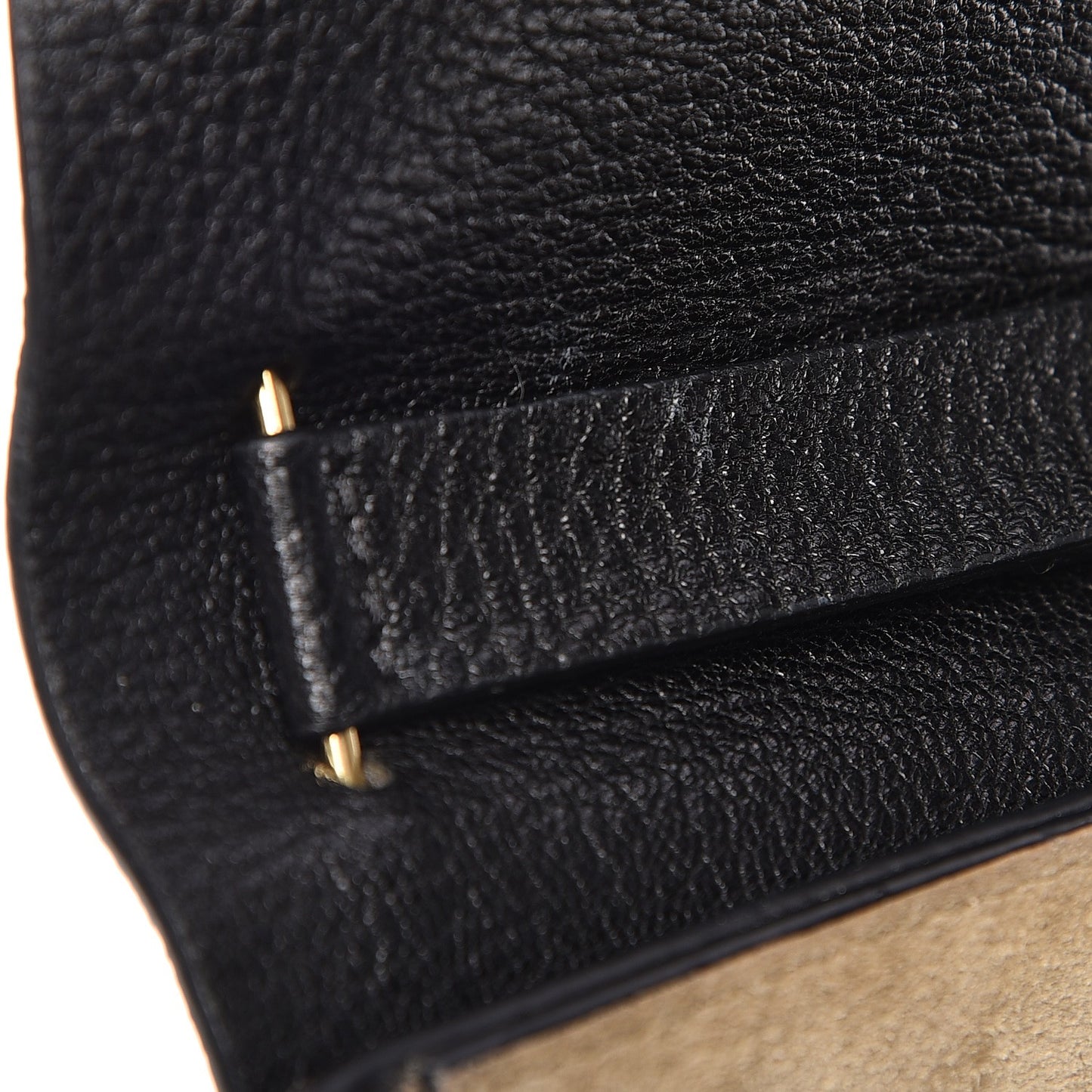Grained Lambskin Mini Drew Shoulder Bag Black