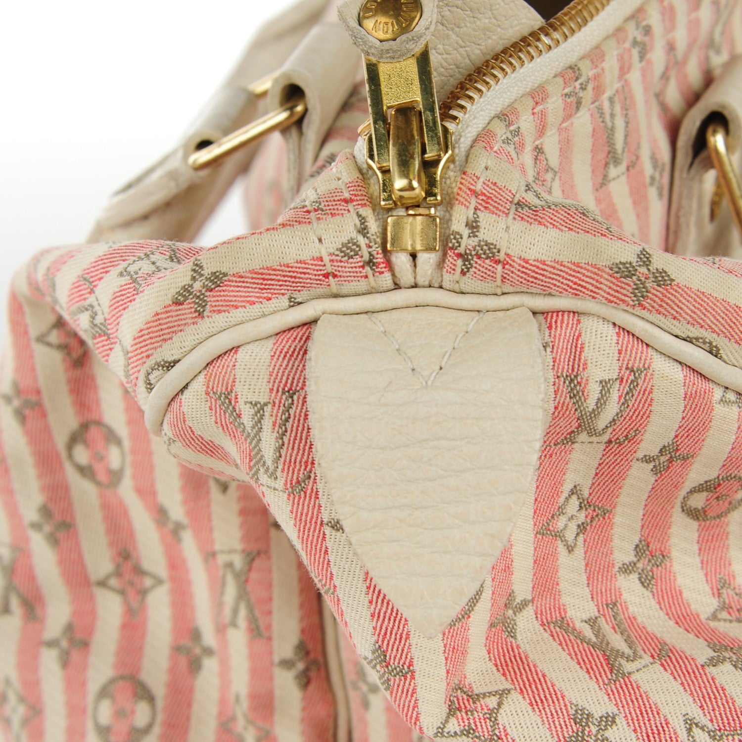 Louis Vuitton Mini Lin Croisette Speedy 30 Rouge 7 of 8