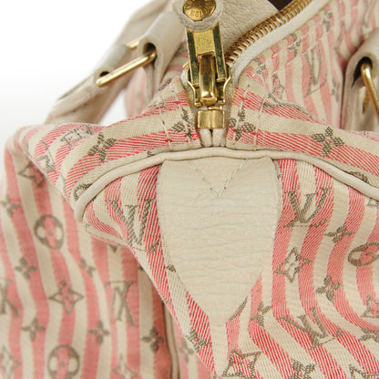 Louis Vuitton Mini Lin Croisette Speedy 30 Rouge 7 of 8
