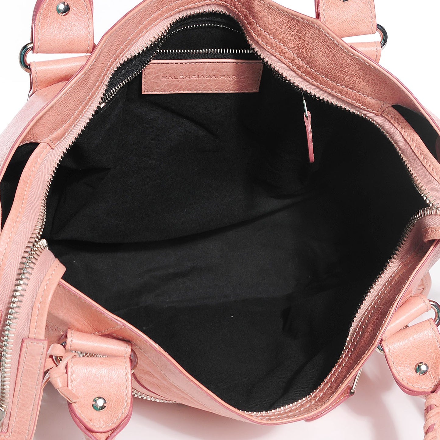 Agneau Giant 21 Silver Hardware City Vieux Rose