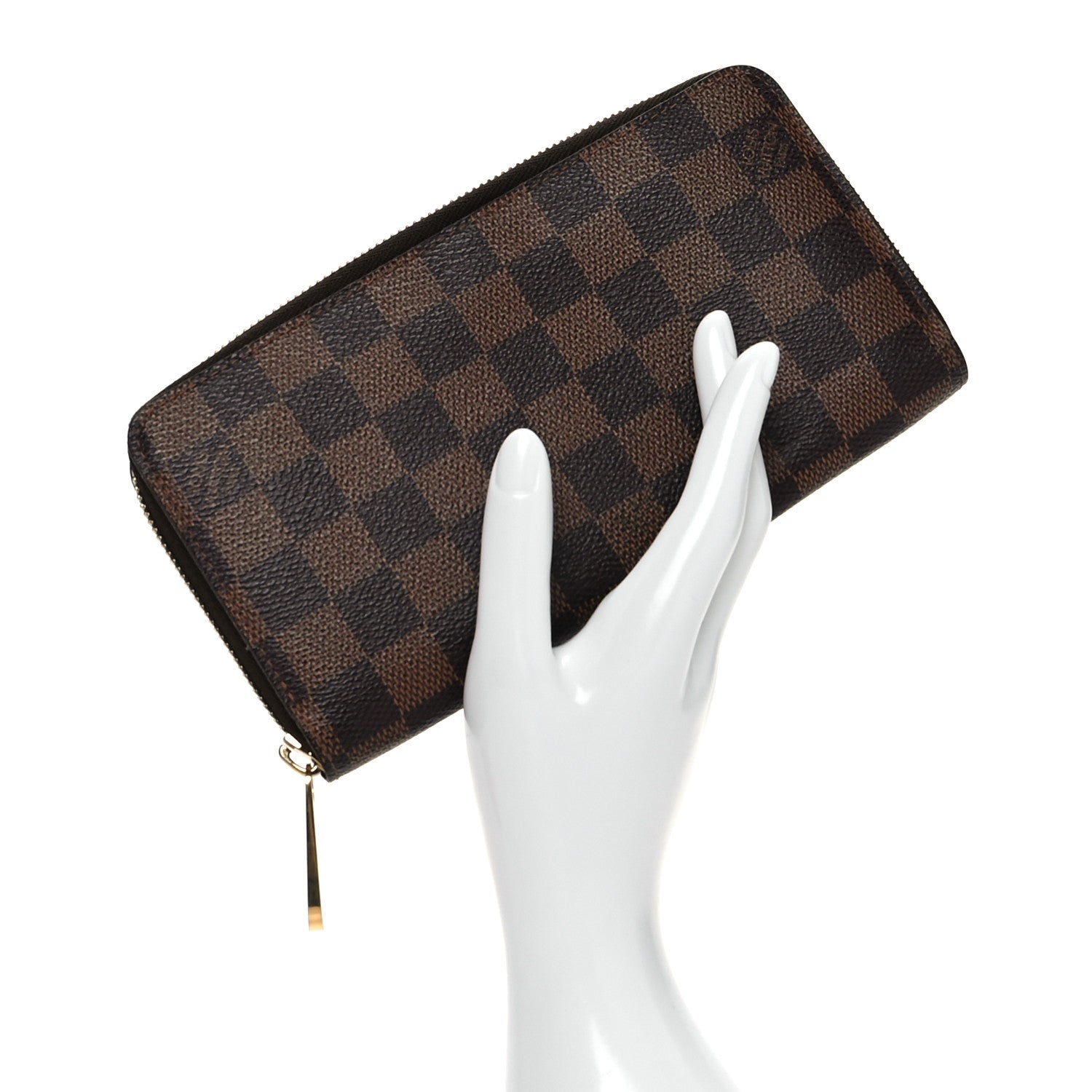 Louis Vuitton Damier Ebene Zippy Wallet 2 of 7