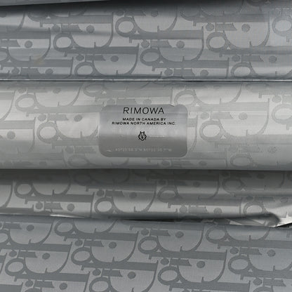 Christian Dior X RIMOWA Aluminum Gradient Carry On Luggage Blue Multi 6 of 10