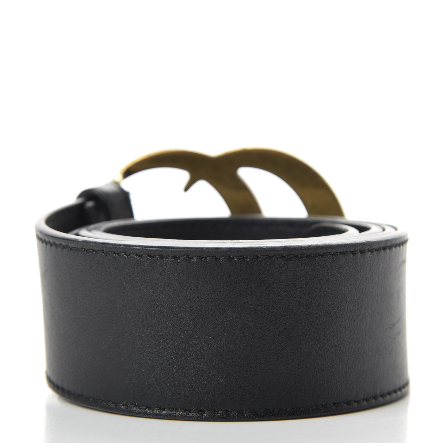 Calfskin Double G 40mm Belt 80 32 Black