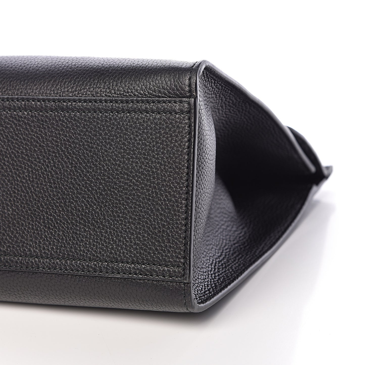 Calfskin Feline Medium GG Marmont Top Handle Bag Black
