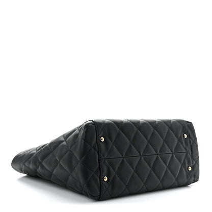 Chanel Caviar Quilted Large Shopping Tote Black 5 of 11