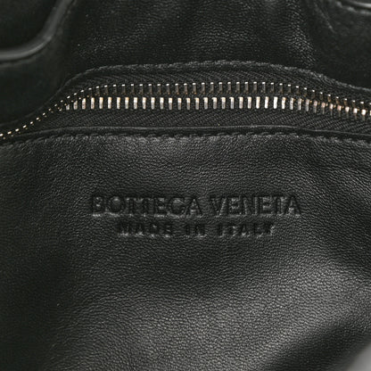 Bottega Veneta Lambskin Maxi Intreccio Padded Chain Cassette Crossbody Bag Black 6 of 11