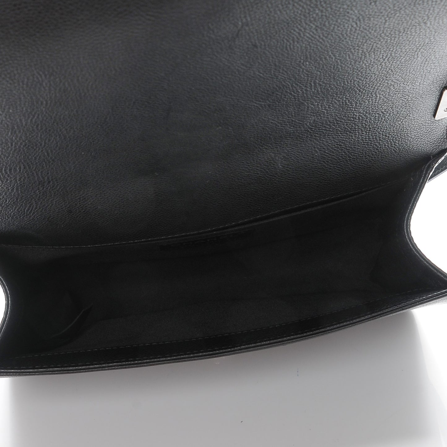 Calfskin Quilted Medium Boy Flap Black