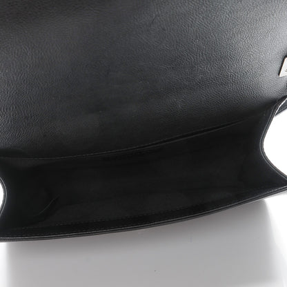 Chanel Calfskin Quilted Medium Boy Flap Black 5 of 7