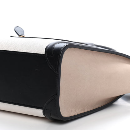 Celine Smooth Drummed Calfskin Nano Tri-Color Luggage White 8 of 8