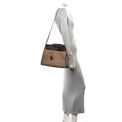 Hermes Toile Vache Hunter Herbag 30 PM Etoupe Ebene 2 of 10