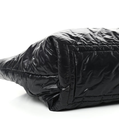 Chanel Nylon Quilted Coco Cocoon Reversible Tote Black 8 of 10
