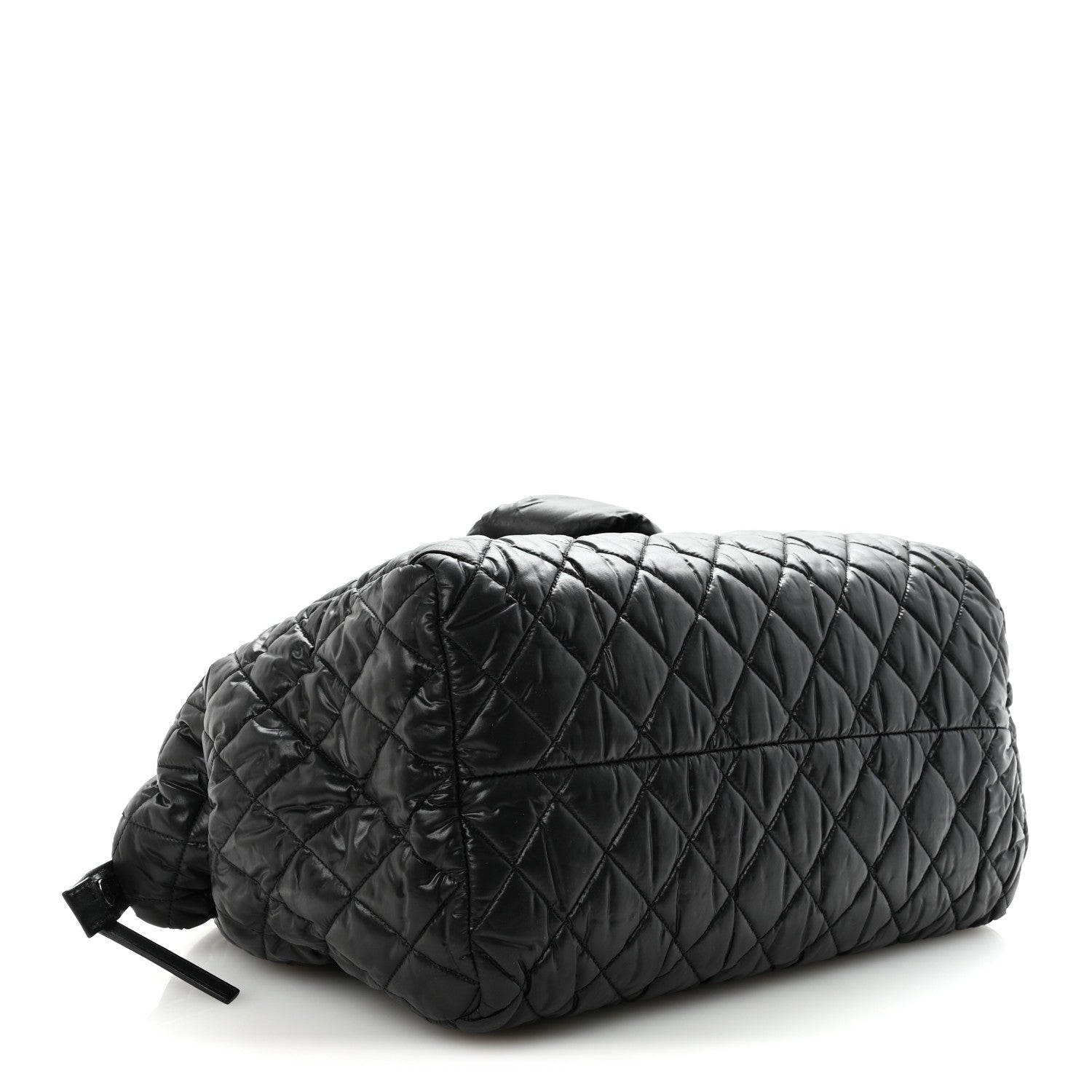 Chanel Nylon Quilted Medium Coco Cocoon Tote Black 4 of 9
