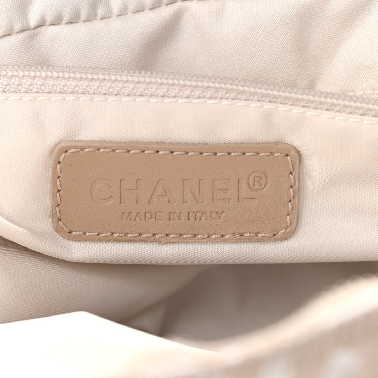 Nylon Travel Bowler Beige