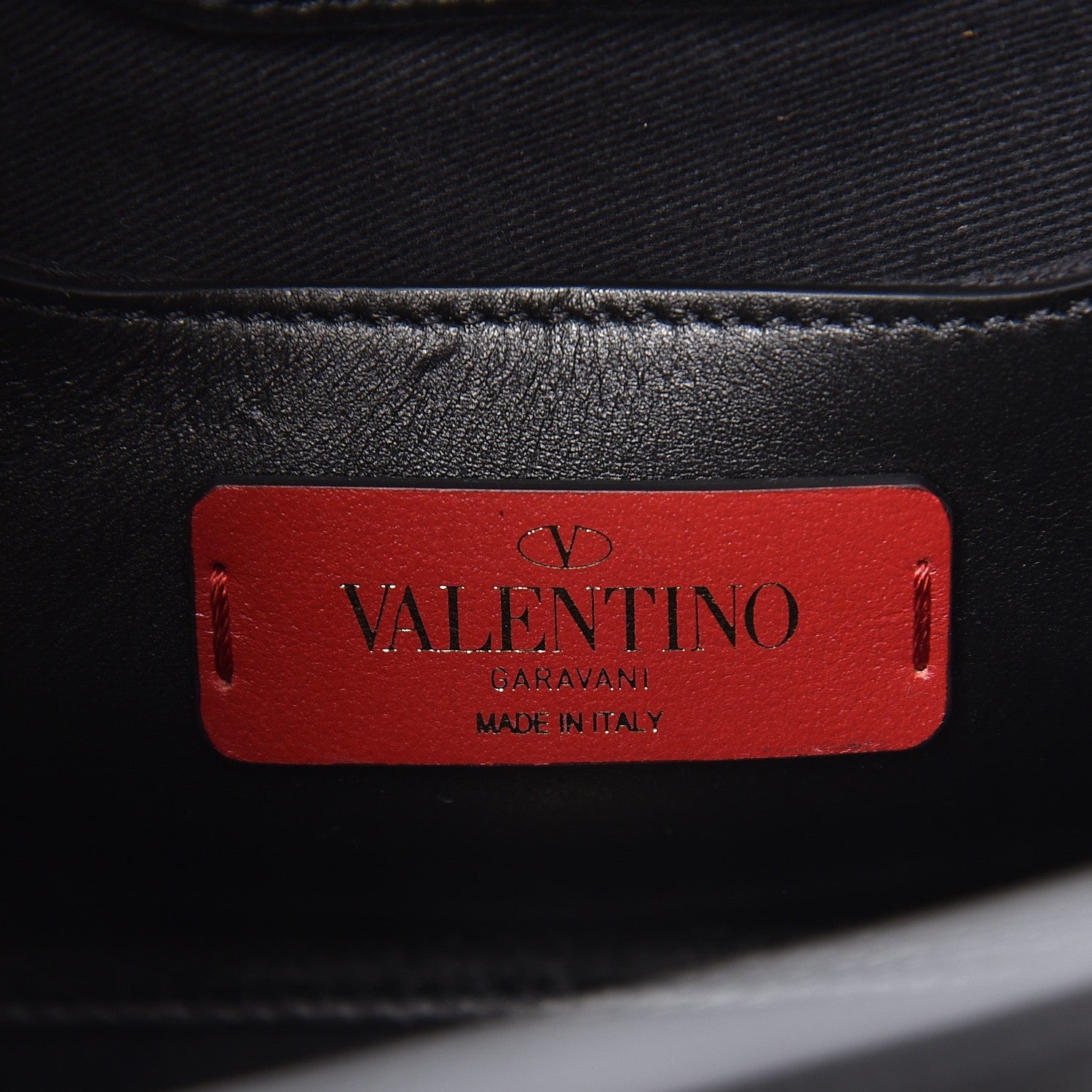 Valentino Garavani Calfskin Studded Small Joylock Satchel Black 7 of 8