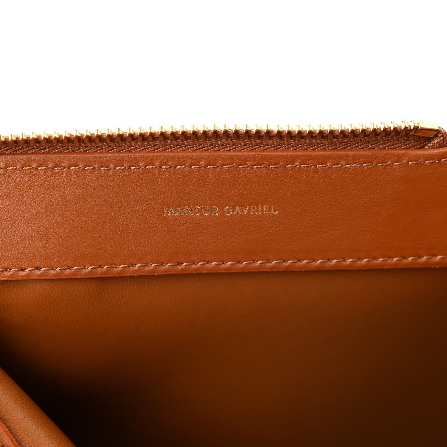 Smooth Calfskin M Frame Bag Camel