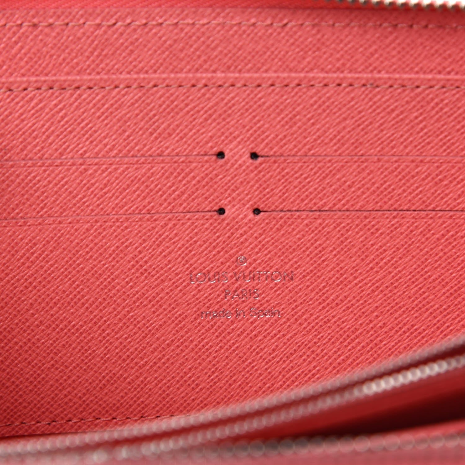 Louis Vuitton Epi Zippy Wallet Corail 6 of 7