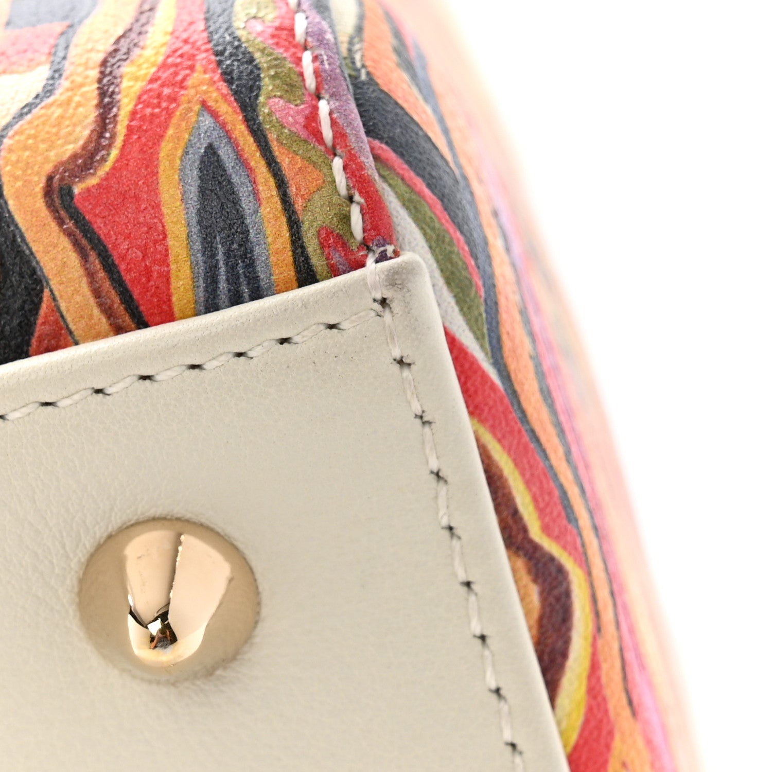 Christian Dior Deerskin Heart Printed Medium Lady Dior Multicolor 11 of 13